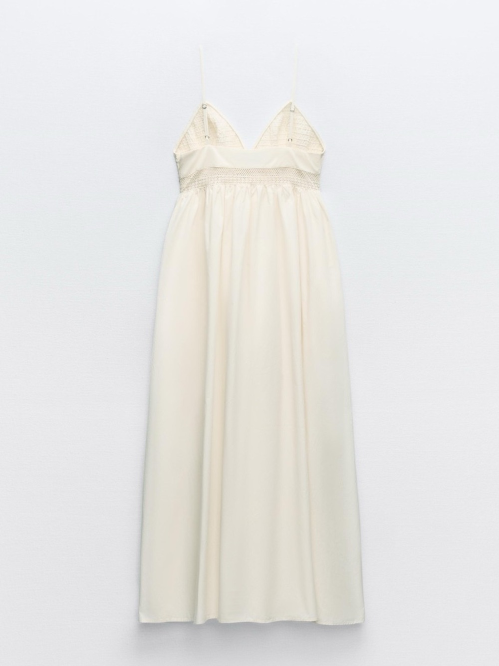 ZARA POPLIN MIDI DRESS SIZE S NWT - Picture 5 of 5